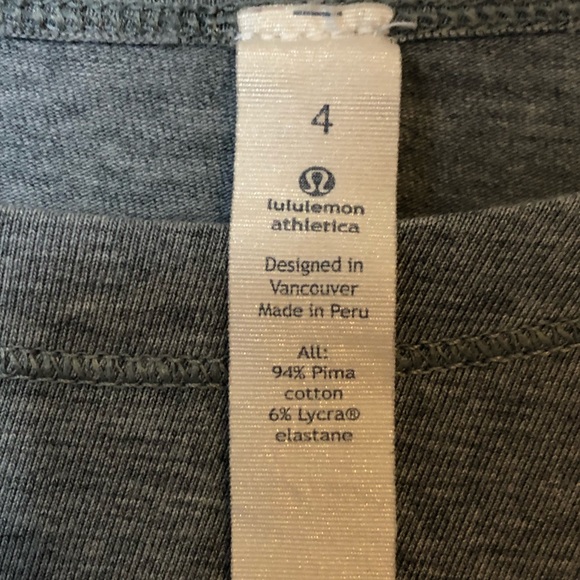 Lululemon Side Split Tee - Picture 6 of 6